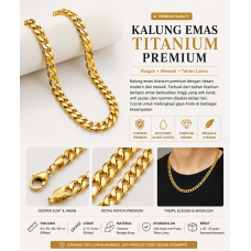 Kalung Emas Titanium Premium Kalung Emas Titanium Premium